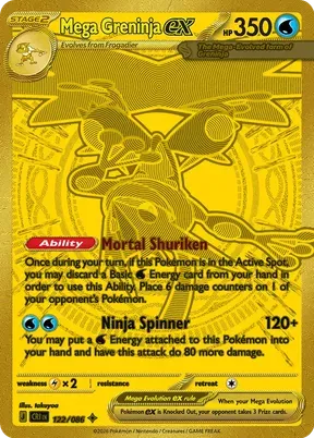 Mega Greninja ex #122