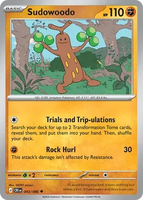 Sudowoodo #43