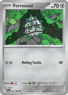 Ferroseed #62