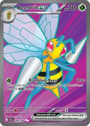 Beedrill ex #98