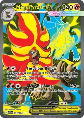 Mega Pyroar ex #99