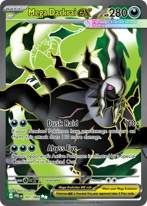 Mega Darkrai ex #101