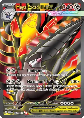Mega Excadrill ex #103