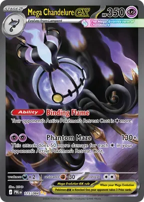 Mega Chandelure ex #115