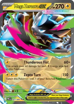 Mega Zeraora ex #27