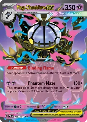 Mega Chandelure ex #38