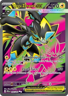Mega Zeraora ex #98