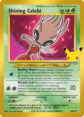Shining Celebi #106