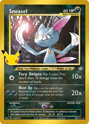 Sneasel #25