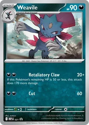 Weavile #21