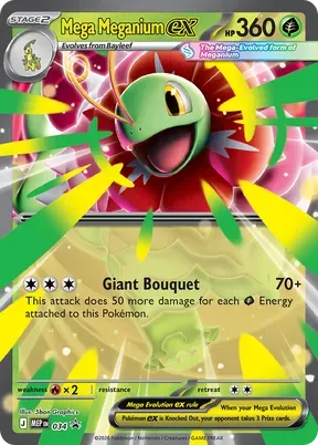 Mega Meganium ex #34
