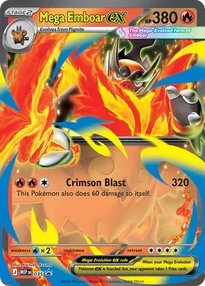 Mega Emboar ex #35