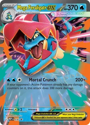 Mega Feraligatr ex #36