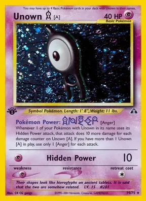 Unown [A] #14