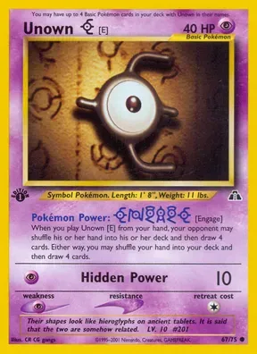 Unown [E] #67