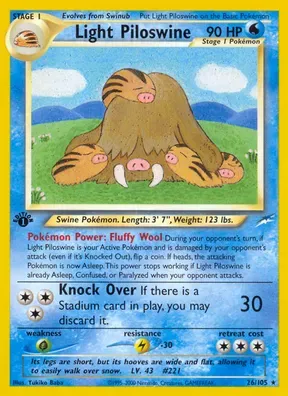 Light Piloswine #26