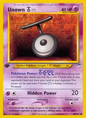 Unown [T] #88