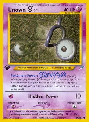 Unown [V] #89