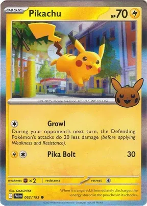 Pikachu #62