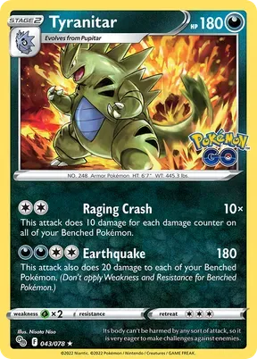 Tyranitar #43