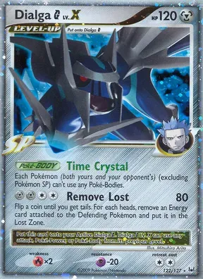 Dialga G LV.X #122