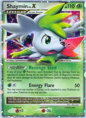 Shaymin LV.X #127