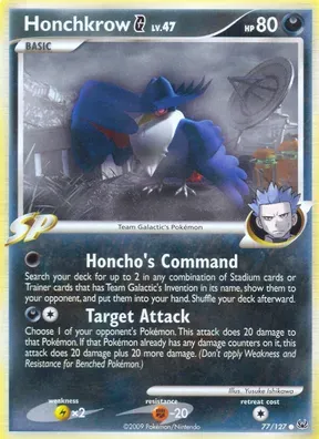 Honchkrow G #77