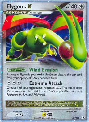 Flygon LV.X #105