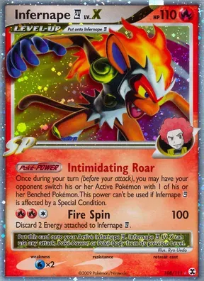 Infernape E4 LV.X #108