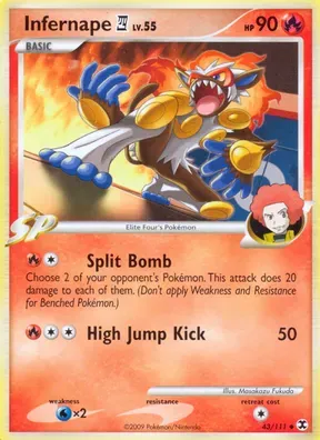 Infernape E4 #43