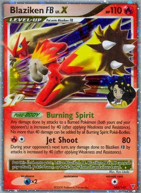 Blaziken FB LV.X #142