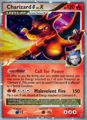Charizard G LV.X #143