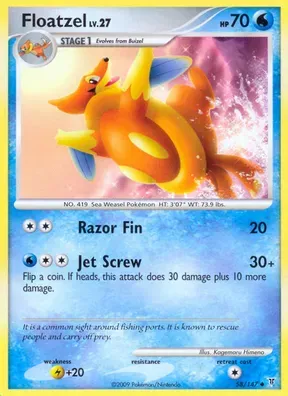 Floatzel #58