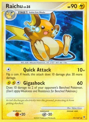 Raichu #77