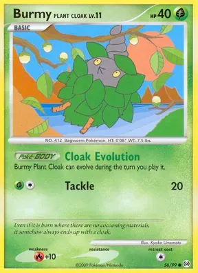 Burmy Plant Cloak #56
