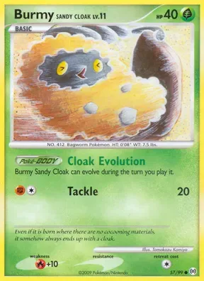 Burmy Sandy Cloak #57