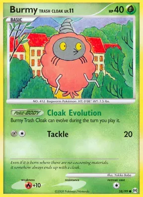 Burmy Trash Cloak #58