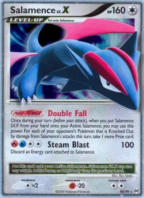 Salamence LV.X #98