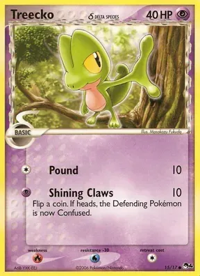 Treecko δ #15