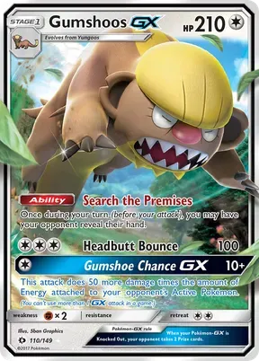 Gumshoos-GX #110