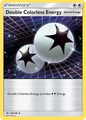 Double Colorless Energy #136