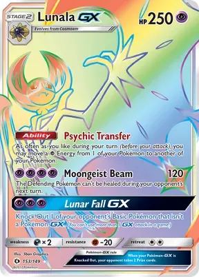 Lunala-GX #153