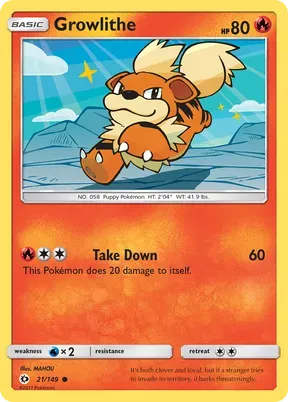 Growlithe #21