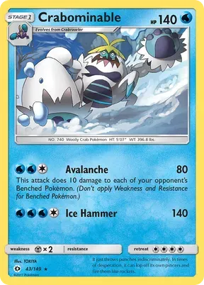 Crabominable #43