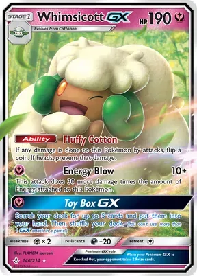 Whimsicott-GX #140