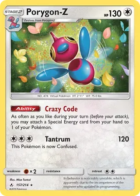 Porygon-Z #157