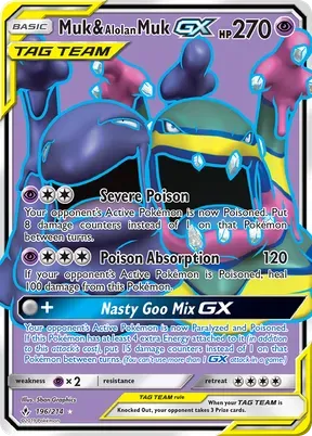 Muk & Alolan Muk-GX #196