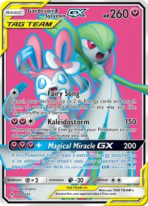 Gardevoir & Sylveon-GX #204