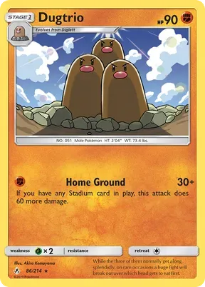 Dugtrio #86