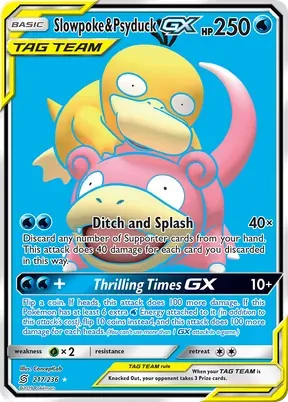Slowpoke & Psyduck-GX #217